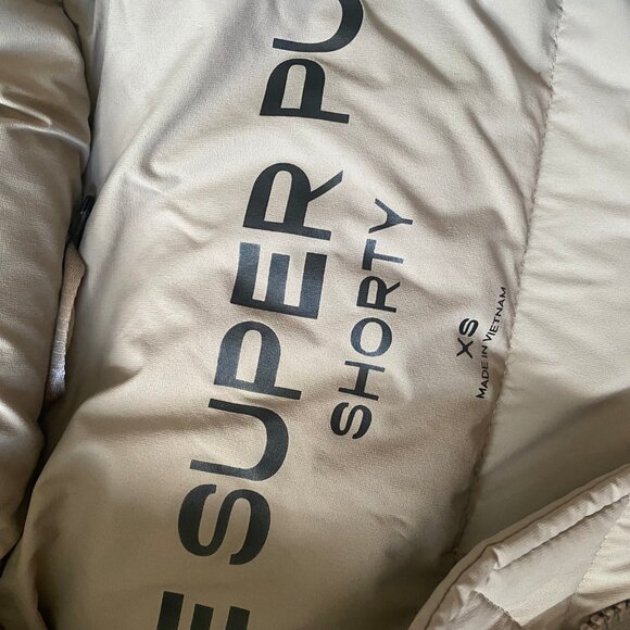 Aritzia TNA Super Puff Shorty - Modern Taupe - Picture 3 of 3